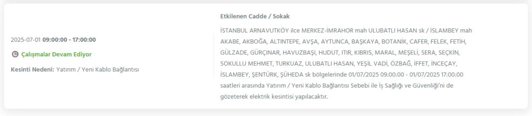 Bu geceden itibaren başlıyor: İstanbul'un 24 ilçesinde dev elektrik kesintisi 33